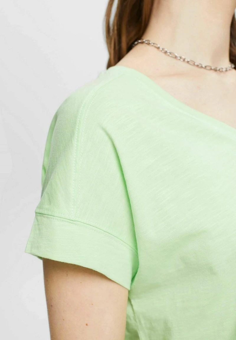 ESPRIT MIT V AUSSCHNITT - T-Shirt Basic - Citrus Green 6 ESPRIT MIT V AUSSCHNITT - T-Shirt Basic - Citrus Green – Bild 4