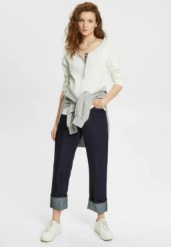 ESPRIT Langarmshirt - Off White -Esprit 698a84b48fa84b468390a5089f436d2d