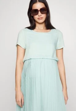 DRESS MIX NURSING SHORT SLEEVE - Freizeitkleid - Pale Mint -Esprit 69e82ba6590b4f458e0e3f95eb1f5be0