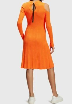 ESPRIT SCHULTER - Strickkleid - Red Orange 9 ESPRIT SCHULTER - Strickkleid - Red Orange -Esprit 6bcec83a2276403c869d401c909a2774