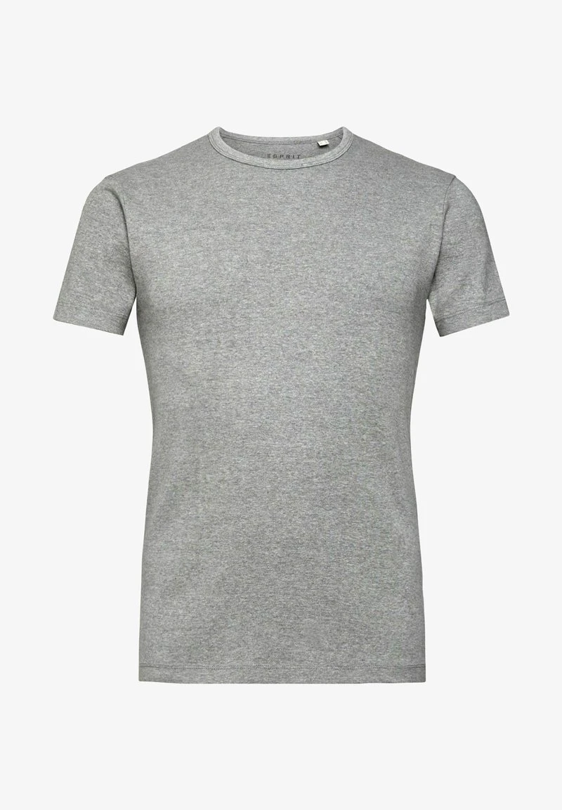 ESPRIT SLIM FIT - T-Shirt Basic - Medium Grey 8 ESPRIT SLIM FIT - T-Shirt Basic - Medium Grey – Bild 6