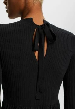 ESPRIT MIT RUNDHALS - Strickkleid - Black 12 ESPRIT MIT RUNDHALS - Strickkleid - Black -Esprit 7134f1e68cea4ba784067c8e52a48ec0