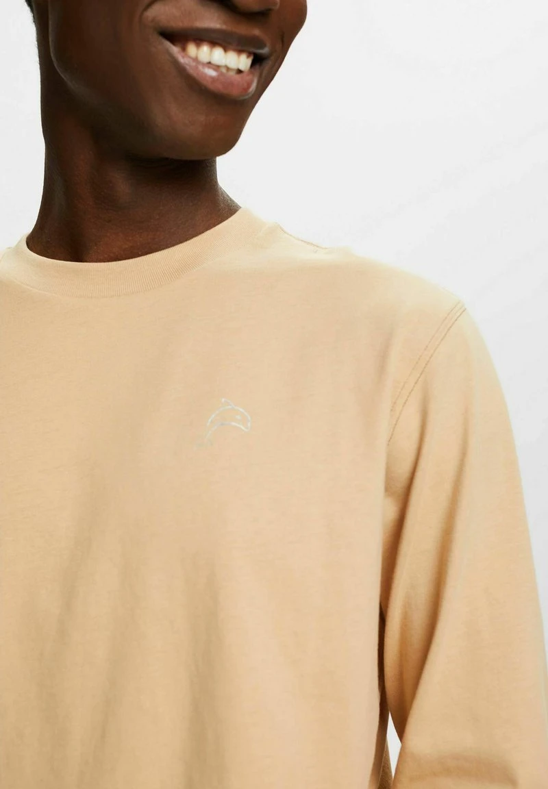 ESPRIT LONGSLEEVE MIT DELFINPRINT - Langarmshirt - Sand 7 ESPRIT LONGSLEEVE MIT DELFINPRINT - Langarmshirt - Sand – Bild 5