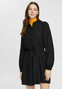 Edc By Esprit MIT DURCHZUGBAND - Blusenkleid - Black 13 Edc By Esprit MIT DURCHZUGBAND - Blusenkleid - Black -Esprit 72dcafbdb080438baa3c3e8bfae49fe5
