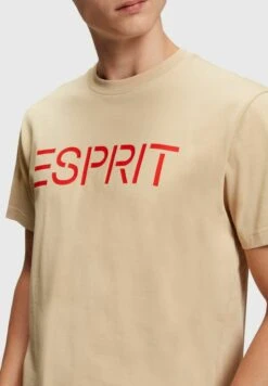 ESPRIT MIT LOGO - T-Shirt Print - Sand 11 ESPRIT MIT LOGO - T-Shirt Print - Sand -Esprit 7303f1060482449896e52fcf7d795802