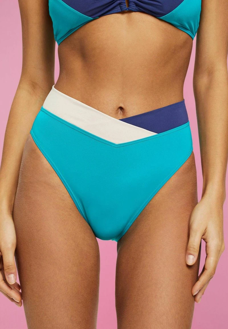ESPRIT MIT BUND IM COLOUR BLOCK-DESIGN - Bikini-Hose - Teal Green 7 ESPRIT MIT BUND IM COLOUR BLOCK-DESIGN - Bikini-Hose - Teal Green – Bild 5