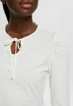 Edc By Esprit MIT KEYHOLE-DETAIL - Langarmshirt - Off White 11 Edc By Esprit MIT KEYHOLE-DETAIL - Langarmshirt - Off White -Esprit 73c4bf6c8ba94b50976dad4cefe362f5