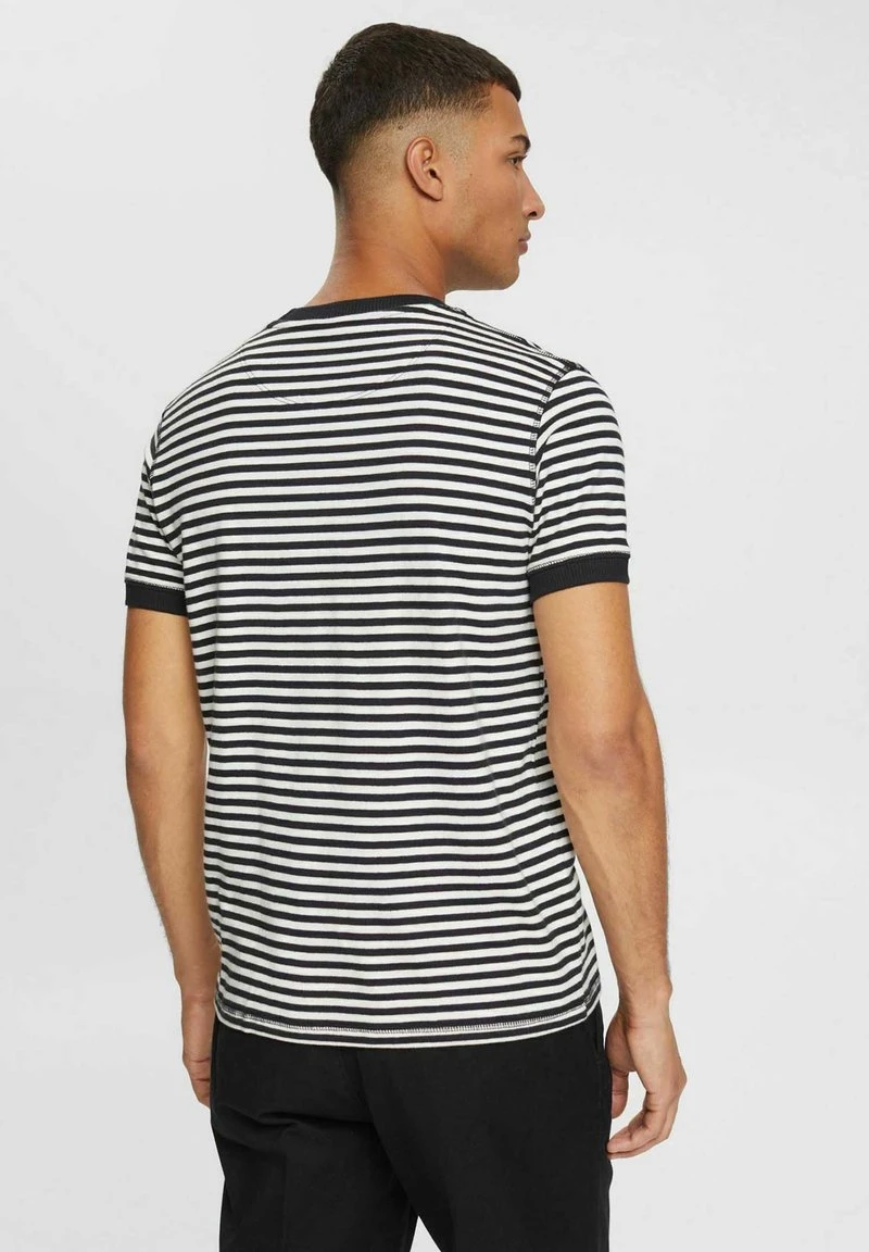 ESPRIT MIT STREIFEN - T-Shirt Print - Black 5 ESPRIT MIT STREIFEN - T-Shirt Print - Black – Bild 3