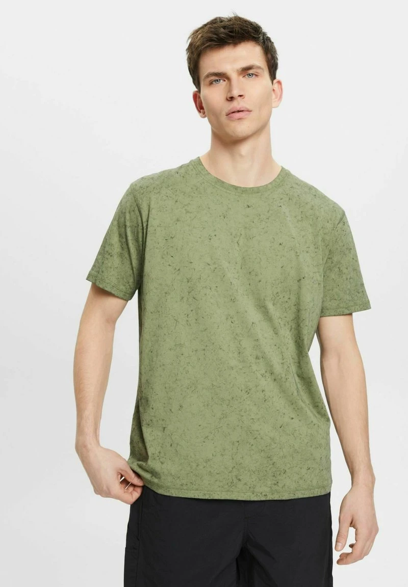 Edc By Esprit LOOK - T-Shirt Basic - Light Khaki 3 Edc By Esprit LOOK - T-Shirt Basic - Light Khaki