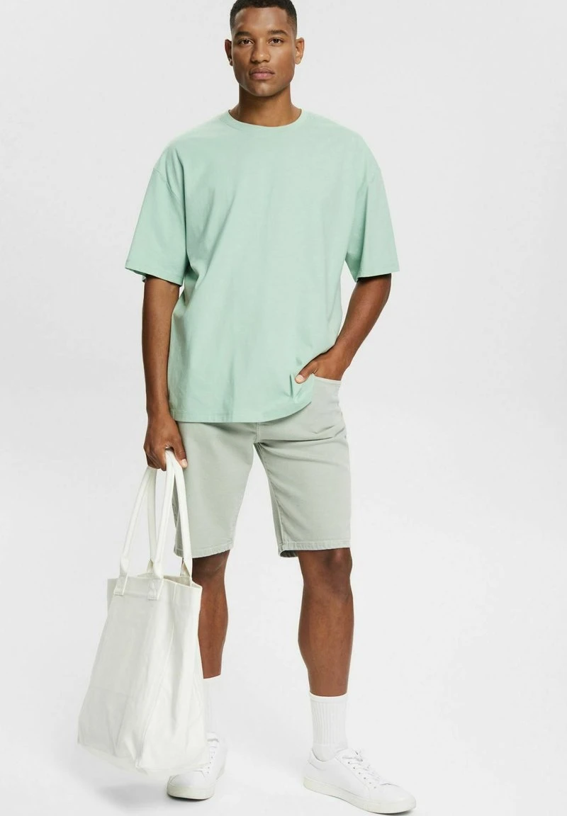 ESPRIT T-Shirt Basic - Pastel Green 4 ESPRIT T-Shirt Basic - Pastel Green – Bild 2