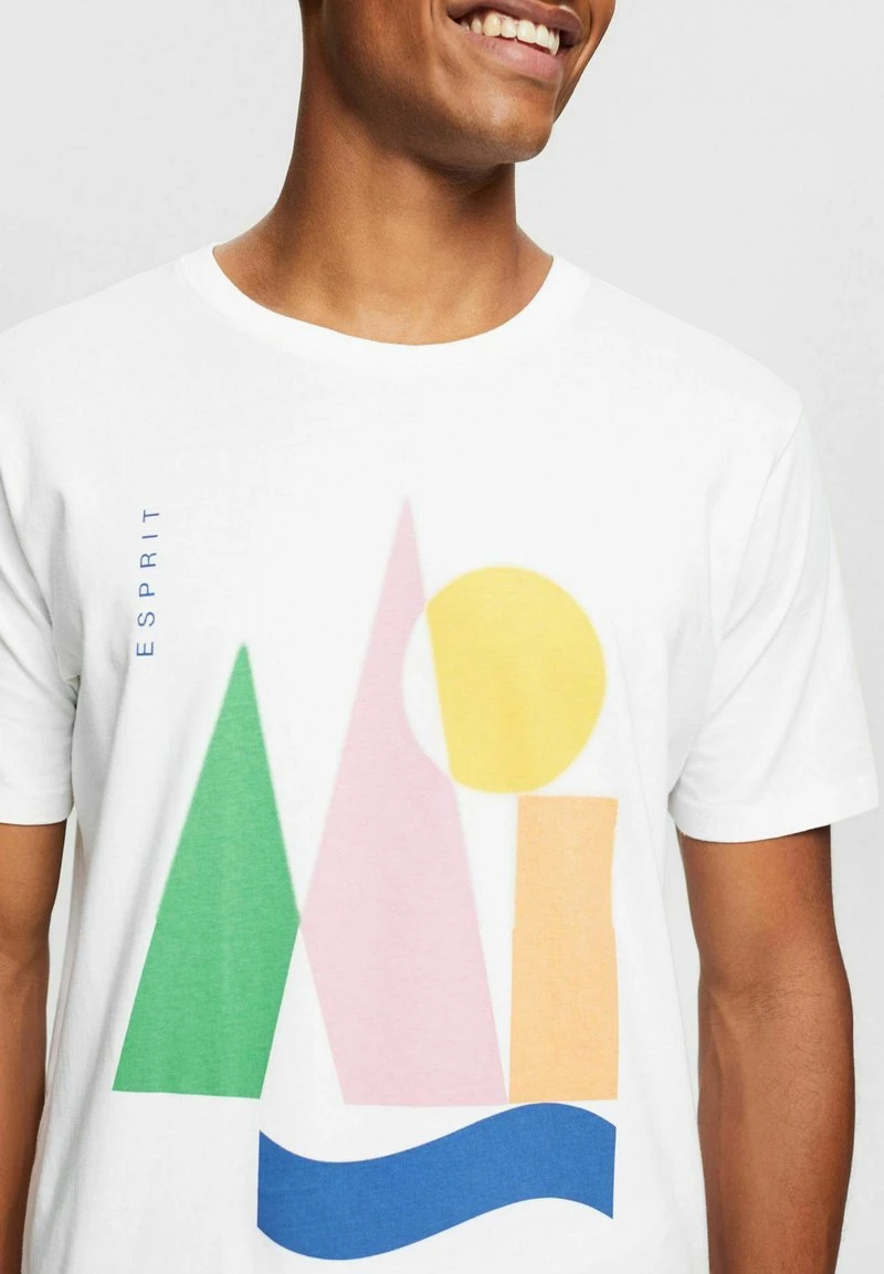 ESPRIT MIT PRINT - T-Shirt Print - White 6 ESPRIT MIT PRINT - T-Shirt Print - White – Bild 4