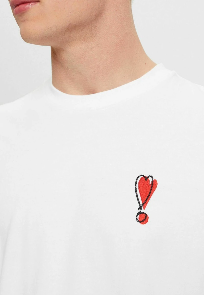 ESPRIT HERZMOTIV - T-Shirt Print - White 5 ESPRIT HERZMOTIV - T-Shirt Print - White – Bild 4