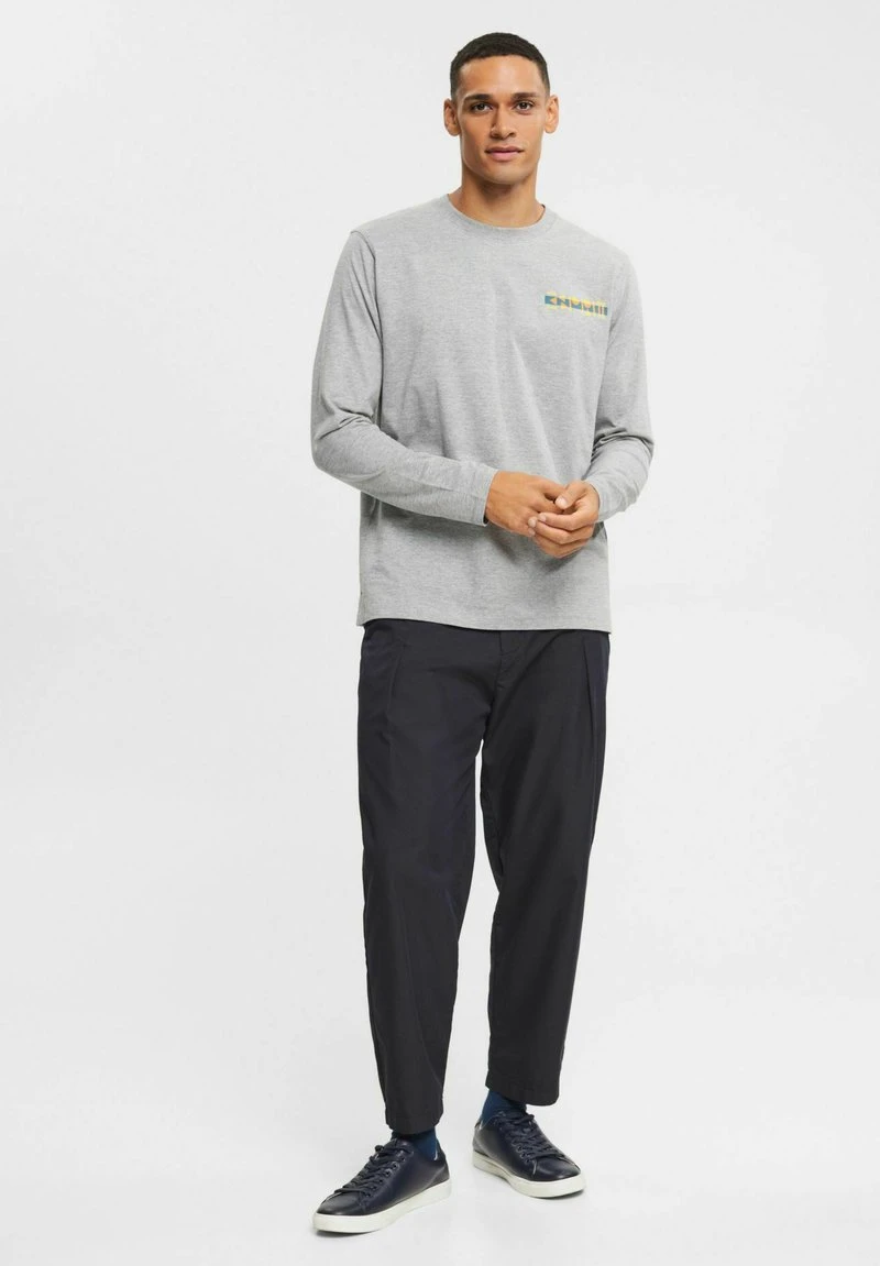 ESPRIT REGULAR FIT - Langarmshirt - Medium Grey 4 ESPRIT REGULAR FIT - Langarmshirt - Medium Grey – Bild 2