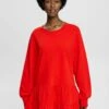 Edc By Esprit TERRY - Strickkleid - Red -Esprit 80585b88f54f4e25861b2d51ae89b6ba