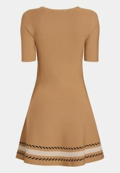 ESPRIT NAHTLOSES MIT HERRINGBONE- - Strickkleid - Camel -Esprit 81a0457dab734f168f78d5c6ad363325