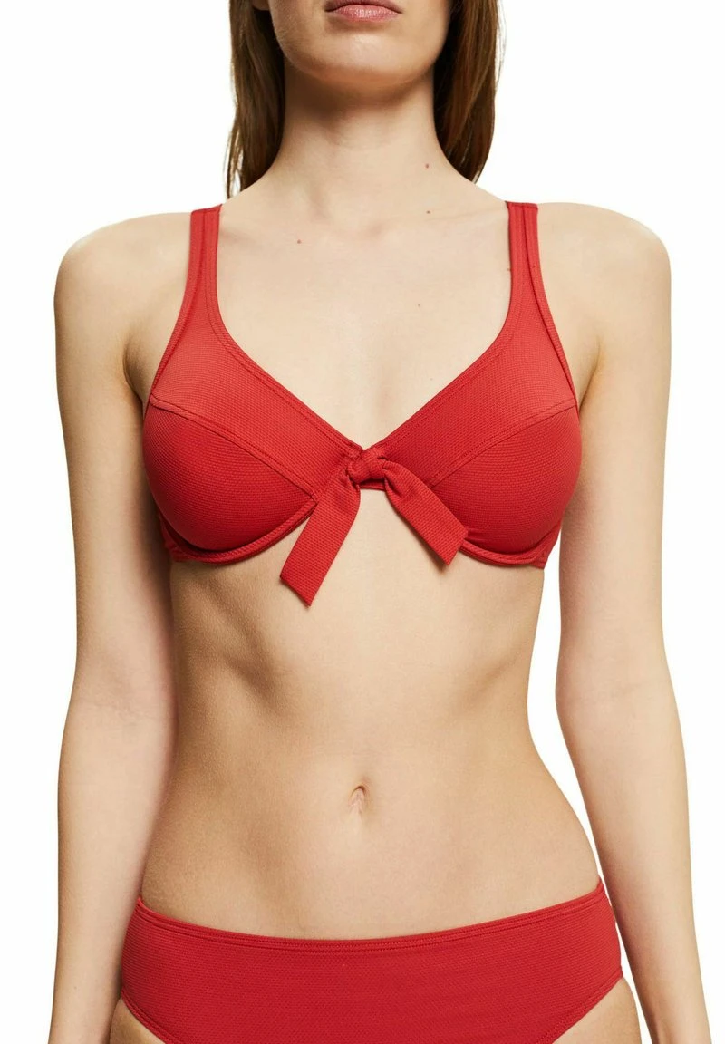 ESPRIT UNWATTIERTER - Bikini-Top - Red 8 ESPRIT UNWATTIERTER - Bikini-Top - Red – Bild 6