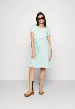 DRESS MIX NURSING SHORT SLEEVE - Freizeitkleid - Pale Mint -Esprit 85b52d6381364277a7912db5c2ca8d16