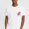 Edc By Esprit MIT PRINT AUF BRUSTHÖHE - T-Shirt Print - White 2 Edc By Esprit MIT PRINT AUF BRUSTHÖHE - T-Shirt Print - White -Esprit 87a2356306094e298b019ba6ea1110a9