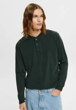 ESPRIT Langarmshirt - Dark Teal Green