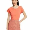 ESPRIT T-Shirt Print - Coral Orange 1 ESPRIT T-Shirt Print - Coral Orange -Esprit 87d1a728bf514a769ab446a6719bcc57