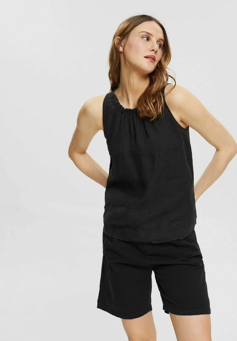 Edc By Esprit Bluse - Black 3 Edc By Esprit Bluse - Black