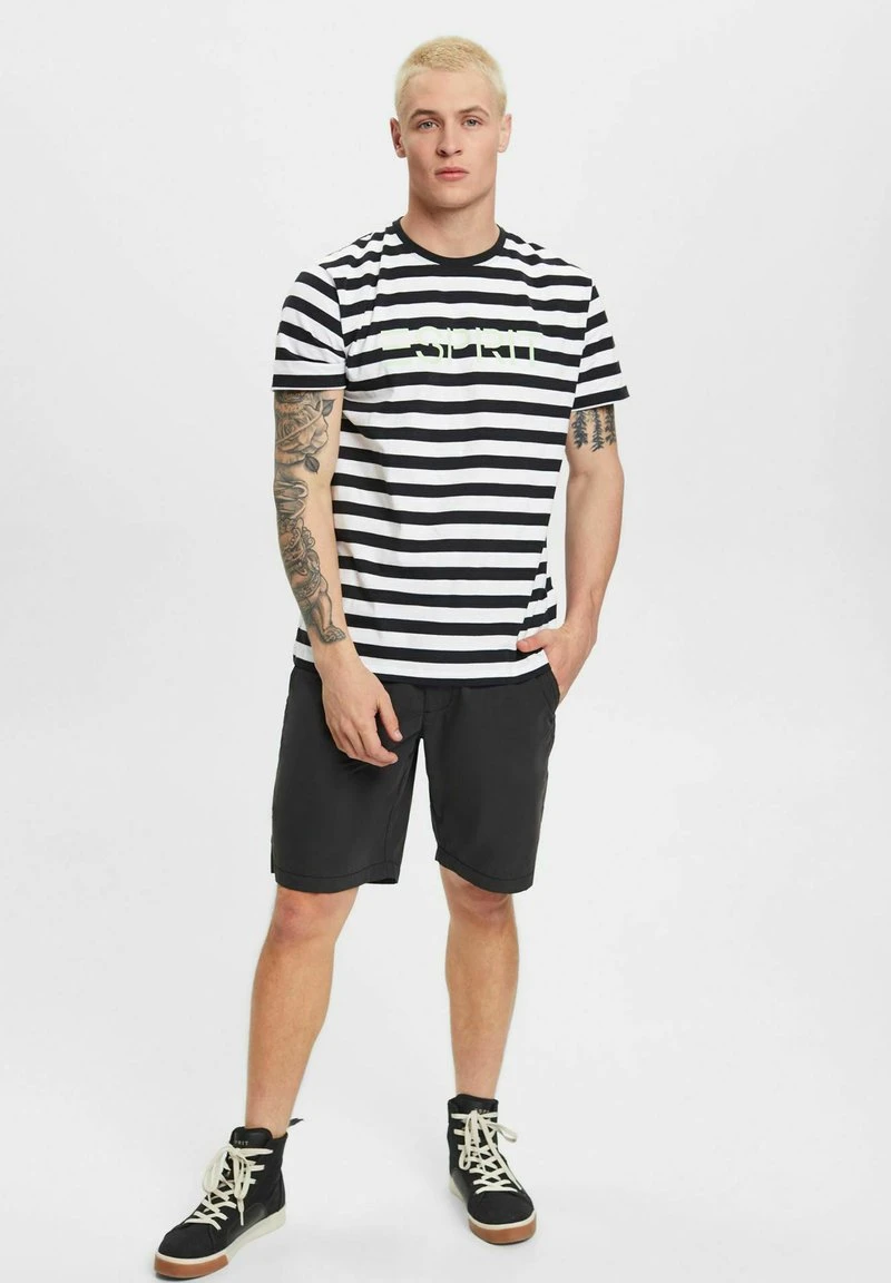 ESPRIT GESTREIFTES - T-Shirt Print - Black 4 ESPRIT GESTREIFTES - T-Shirt Print - Black – Bild 2