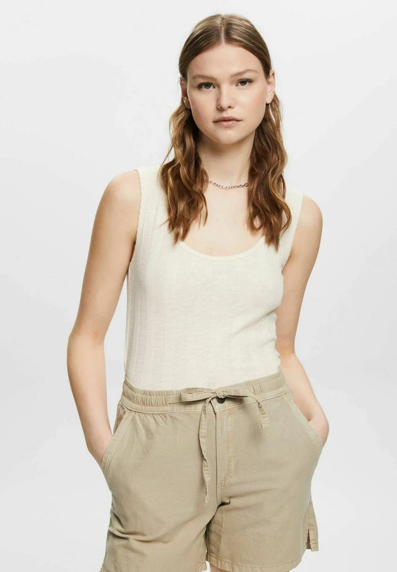 Edc By Esprit Top - Light Taupe 3 Edc By Esprit Top - Light Taupe