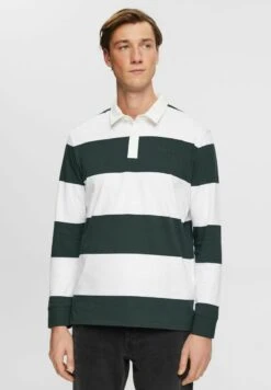ESPRIT MIT STREIFEN - Poloshirt - Dark Teal Green
