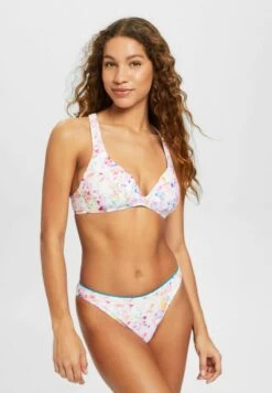 ESPRIT WATTIERTES MIT FLORALEM PRINT - Bikini-Top - Teal Blue 9 ESPRIT WATTIERTES MIT FLORALEM PRINT - Bikini-Top - Teal Blue -Esprit 8c9ad6ee148e49578834eee98f5fb4bb