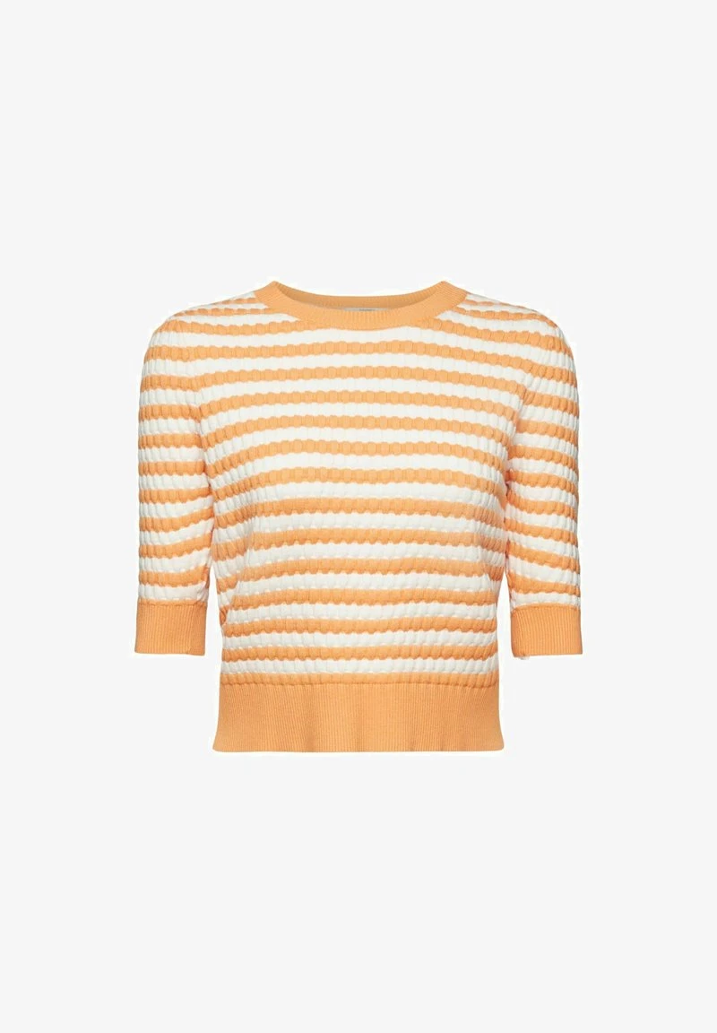 ESPRIT GESTREIFTER MIT VERKÜRZTEN ÄRMELN - T-Shirt Print - Golden Orange 8 ESPRIT GESTREIFTER MIT VERKÜRZTEN ÄRMELN - T-Shirt Print - Golden Orange – Bild 6