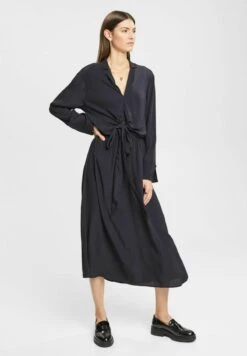 ESPRIT MIDI MIT BINDEDETAIL - Freizeitkleid - Black 12 ESPRIT MIDI MIT BINDEDETAIL - Freizeitkleid - Black -Esprit 8e5575f5125640e58022d02db65aa928
