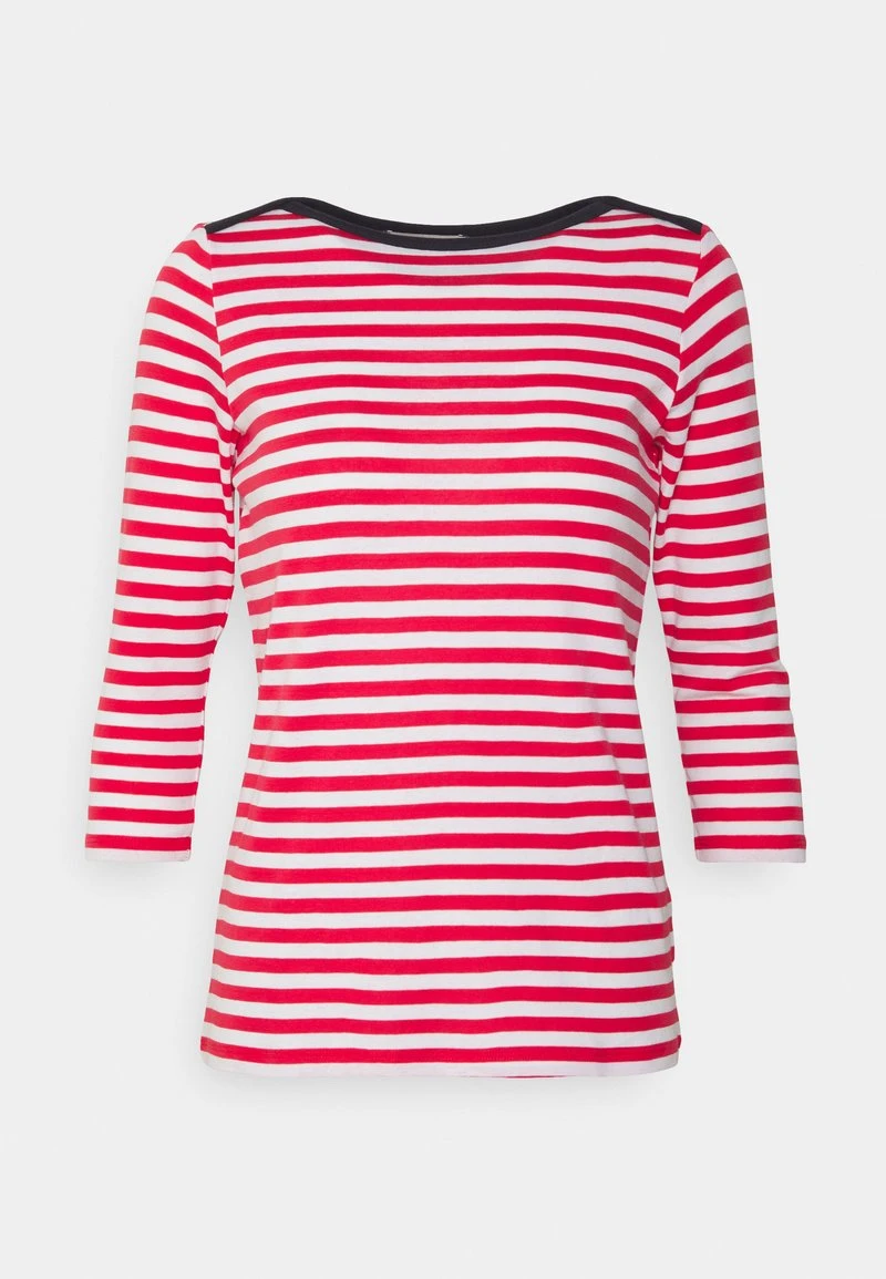 Edc By Esprit FULL NEEDLE STRIPED 3/4 SLEEVE TEE - Langarmshirt - Red 6 Edc By Esprit FULL NEEDLE STRIPED 3/4 SLEEVE TEE - Langarmshirt - Red – Bild 4