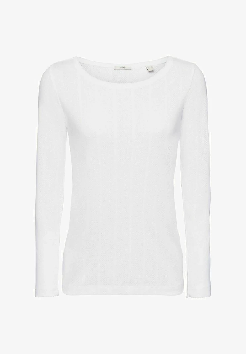 ESPRIT Langarmshirt - White 8 ESPRIT Langarmshirt - White – Bild 6