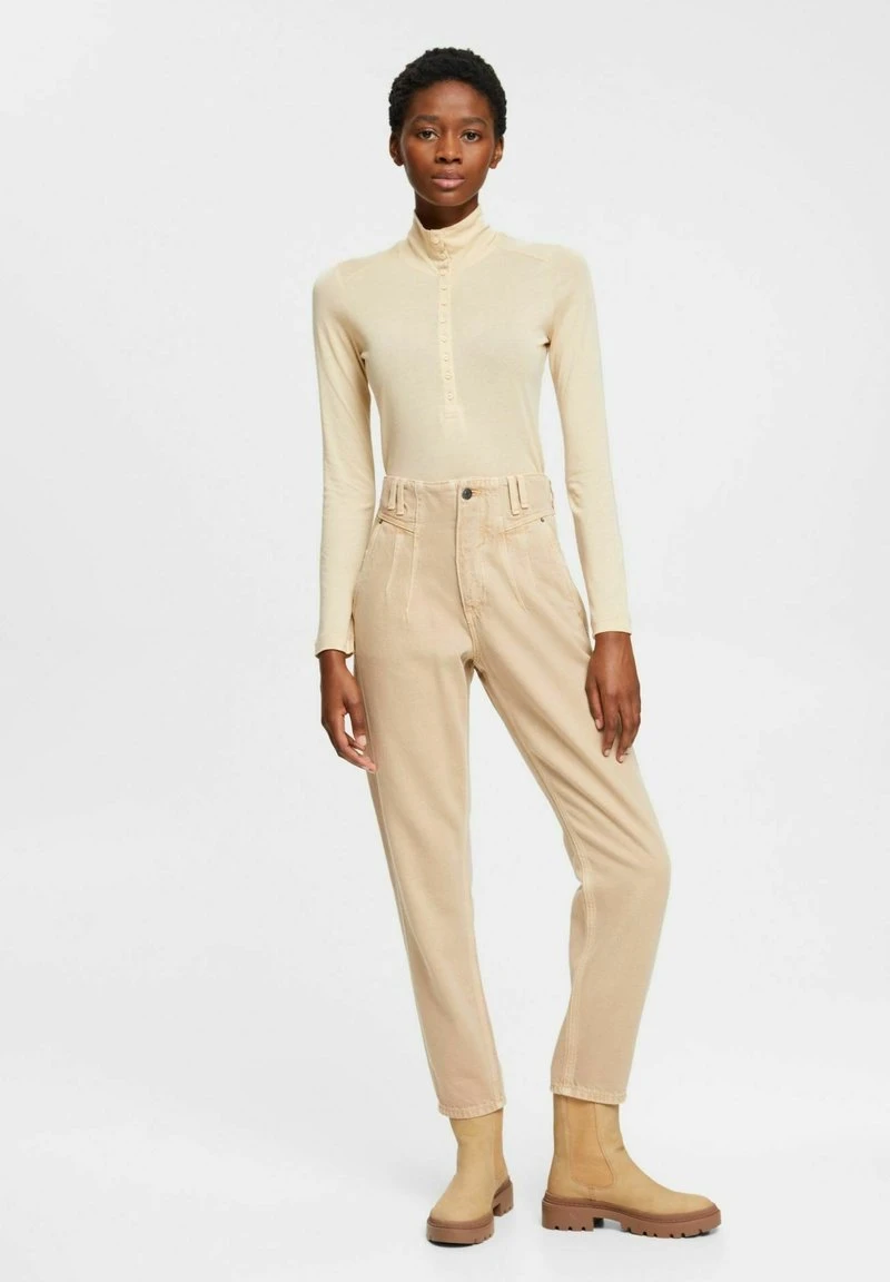 ESPRIT Langarmshirt - Cream Beige 4 ESPRIT Langarmshirt - Cream Beige – Bild 2