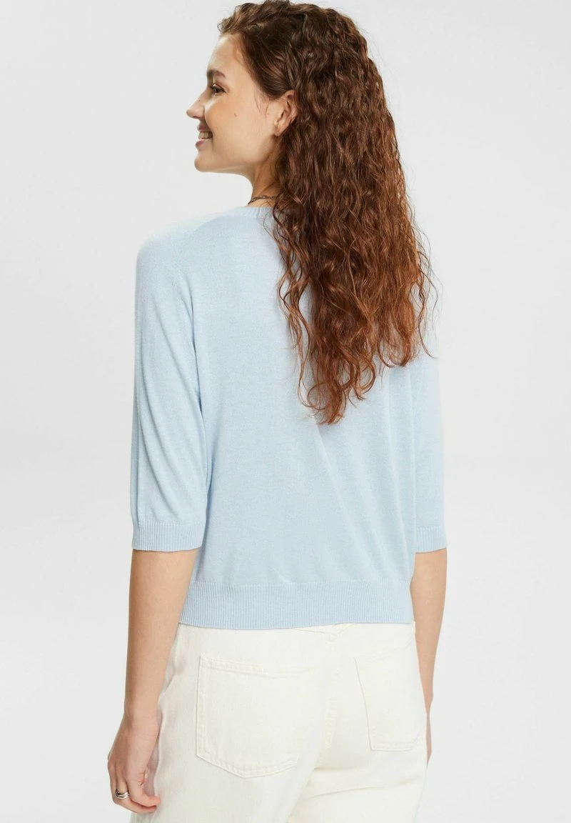 ESPRIT T-Shirt Basic - Pastel Blue 5 ESPRIT T-Shirt Basic - Pastel Blue – Bild 3