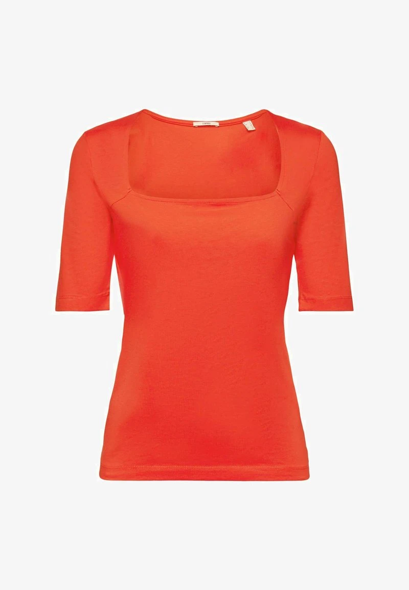 ESPRIT MIT KARREE AUSSCHNITT - T-Shirt Basic - Red 8 ESPRIT MIT KARREE AUSSCHNITT - T-Shirt Basic - Red – Bild 6