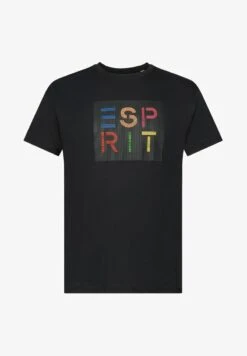 ESPRIT MIT LOGO-APPLIKATION - T-Shirt Print - Black 13 ESPRIT MIT LOGO-APPLIKATION - T-Shirt Print - Black -Esprit 92f8a89bdf4949ec9c216fdadb7d6a62