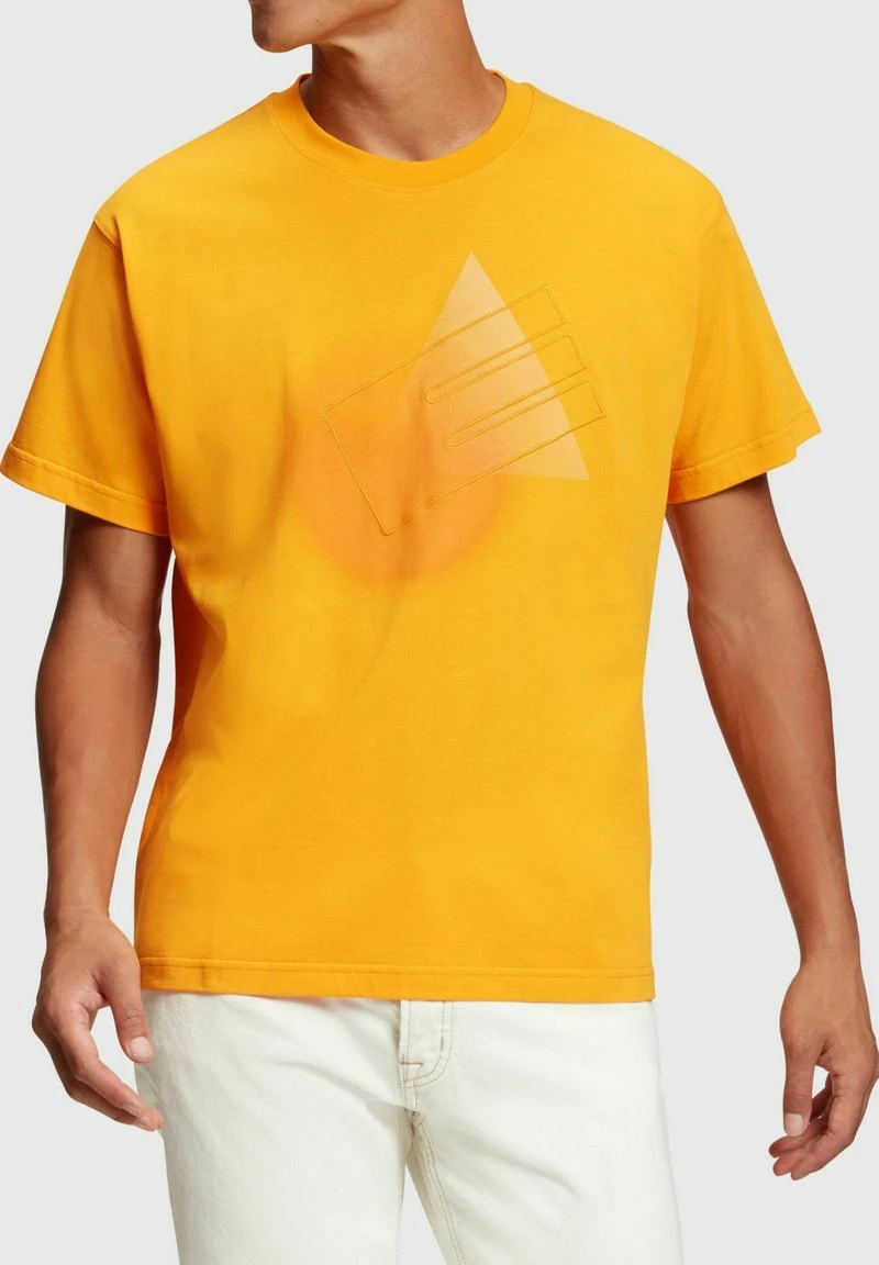 ESPRIT YAGI ARCHIVE MIT GRAFIK PRINT - T-Shirt Print - Yellow 3 ESPRIT YAGI ARCHIVE MIT GRAFIK PRINT - T-Shirt Print - Yellow