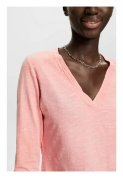 ESPRIT LONGSLEEVE MIT V AUSSCHNITT - Langarmshirt - Pink 11 ESPRIT LONGSLEEVE MIT V AUSSCHNITT - Langarmshirt - Pink -Esprit 9a6cfbc5dff14eddad90f8ea419e3394