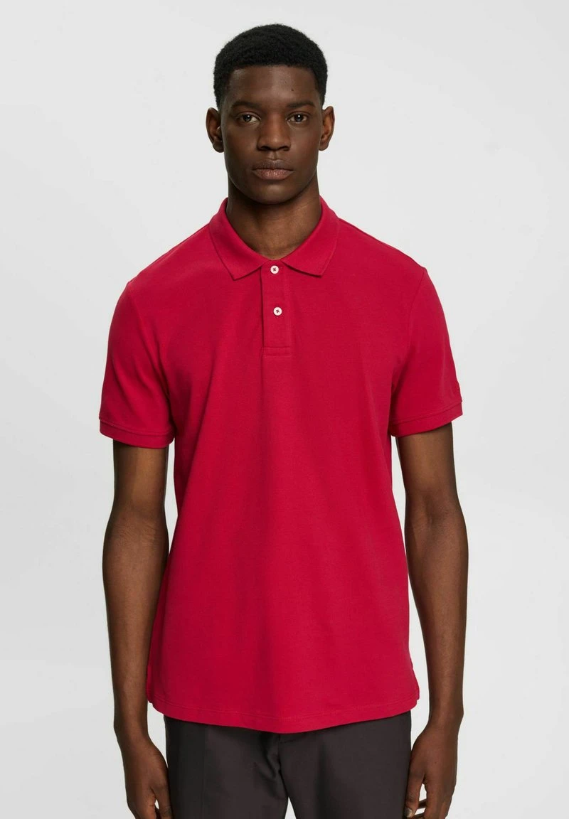 ESPRIT Poloshirt - Dark Pink 3 ESPRIT Poloshirt - Dark Pink