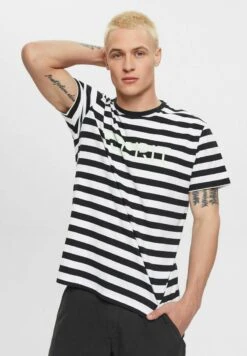 ESPRIT GESTREIFTES - T-Shirt Print - Black 12 ESPRIT GESTREIFTES - T-Shirt Print - Black -Esprit 9ca7d715d54141b98d453012bfd57b66