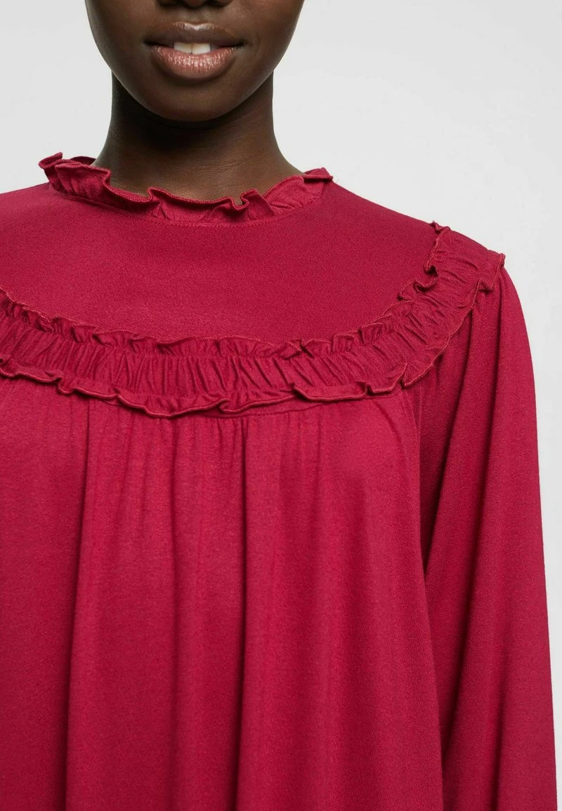 Edc By Esprit Strickkleid - Cherry Red 6 Edc By Esprit Strickkleid - Cherry Red – Bild 4