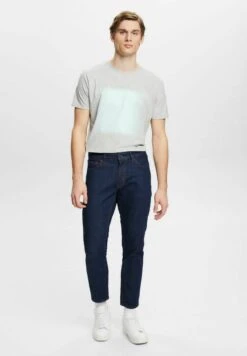 Edc By Esprit MIT PRINT - T-Shirt Print - Light Grey New -Esprit 9f3fff3c25c140a8ad22576da86db2ff