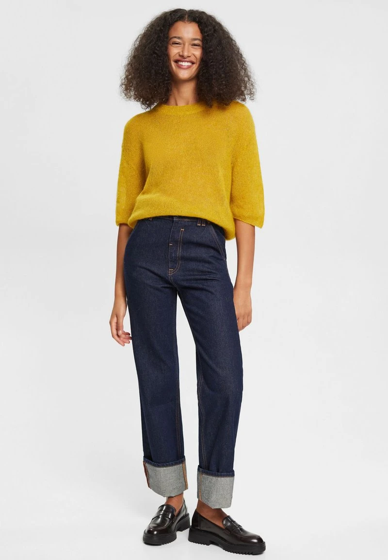 ESPRIT T-Shirt Basic - Dusty Yellow 4 ESPRIT T-Shirt Basic - Dusty Yellow – Bild 2