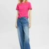 ESPRIT MIT DELFINPRINT - T-Shirt Basic - Pink Fuchsia 2 ESPRIT MIT DELFINPRINT - T-Shirt Basic - Pink Fuchsia -Esprit a0445f9c69874a6a8dac19551d909f1c