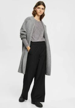 ESPRIT MIT STREIFEN - Langarmshirt - Anthracite -Esprit a065e1cc220e45bcbd3500f19fef3d81