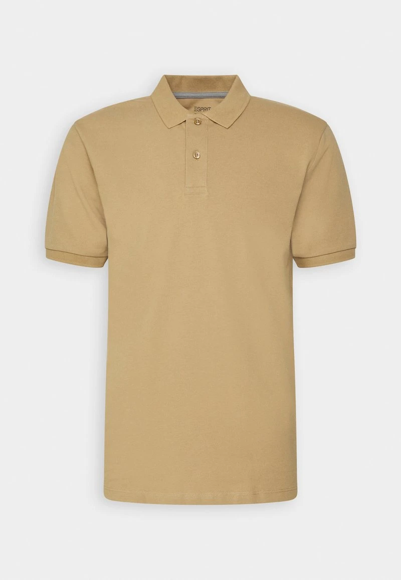 ESPRIT SOLID - Poloshirt - Khaki Beige 6 ESPRIT SOLID - Poloshirt - Khaki Beige – Bild 4
