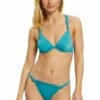 ESPRIT YALONG BEACH MIT WATTIERTEN BÜGEL-CUPS - Bikini-Top - Teal Blue 2 ESPRIT YALONG BEACH MIT WATTIERTEN BÜGEL-CUPS - Bikini-Top - Teal Blue -Esprit a1008c9fa2f8423ca61070466c66482f