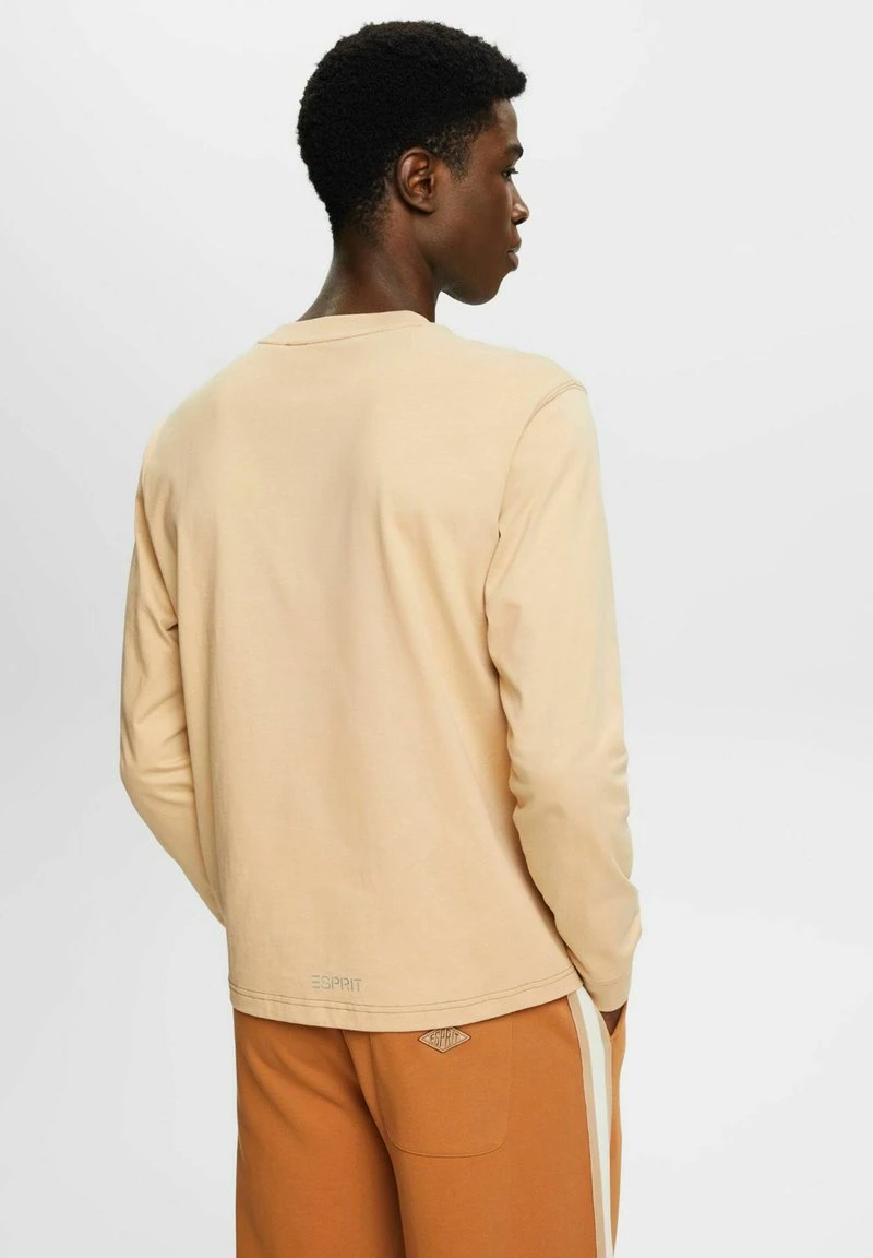 ESPRIT LONGSLEEVE MIT DELFINPRINT - Langarmshirt - Sand 5 ESPRIT LONGSLEEVE MIT DELFINPRINT - Langarmshirt - Sand – Bild 3