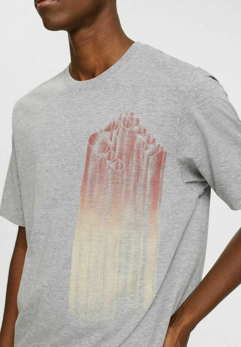 Edc By Esprit RELAXED FIT - T-Shirt Print - Medium Grey 6 Edc By Esprit RELAXED FIT - T-Shirt Print - Medium Grey – Bild 4